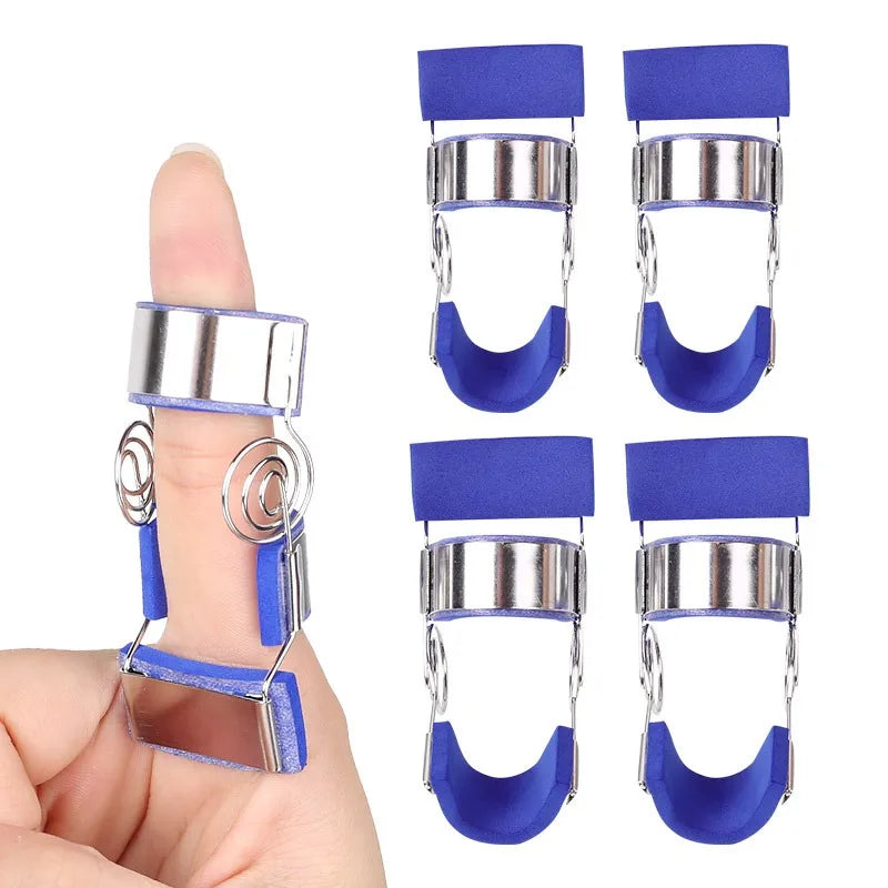 Spring Finger Splint Rehabilitation Straighten Training Easily Wear Adjustment Extension Assist for Finger Sprain