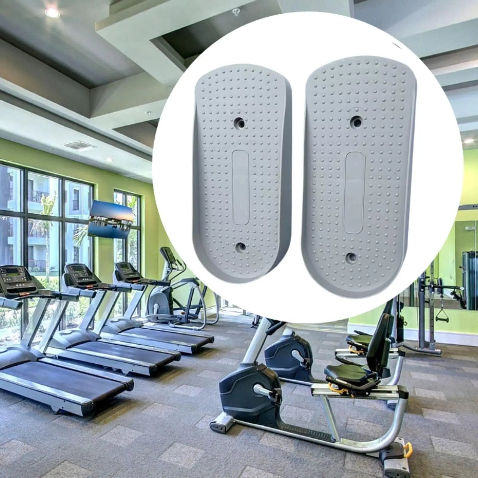 Pedais Antiderrapantes para Máquina de Step | Acessórios Profissionais para Treino Fitness, Ginásio e Reposição de Equipamento