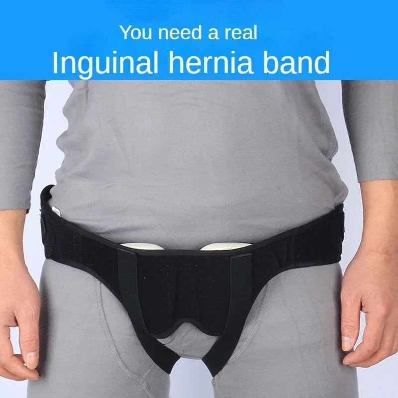 Cinto Ortopédico para Hérnia Inguinal com Compressão Ajustável | Conforto para Homem e Mulher