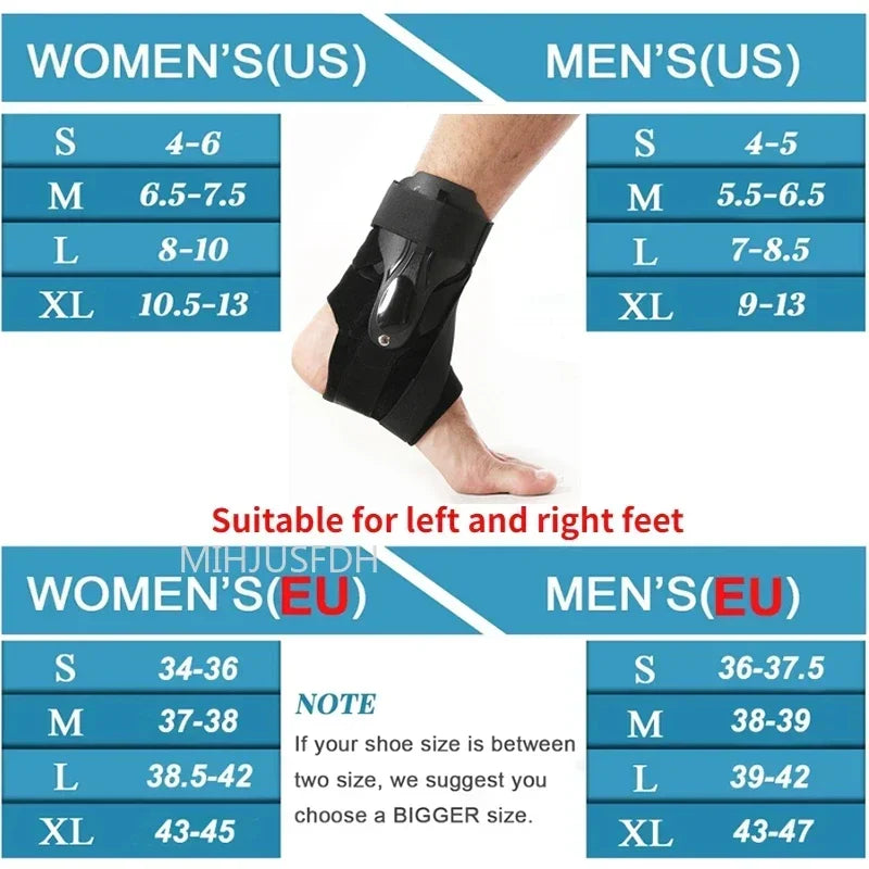 AnklePro™ Suporte Ortopédico para Tornozelo com Estabilizadores Laterais