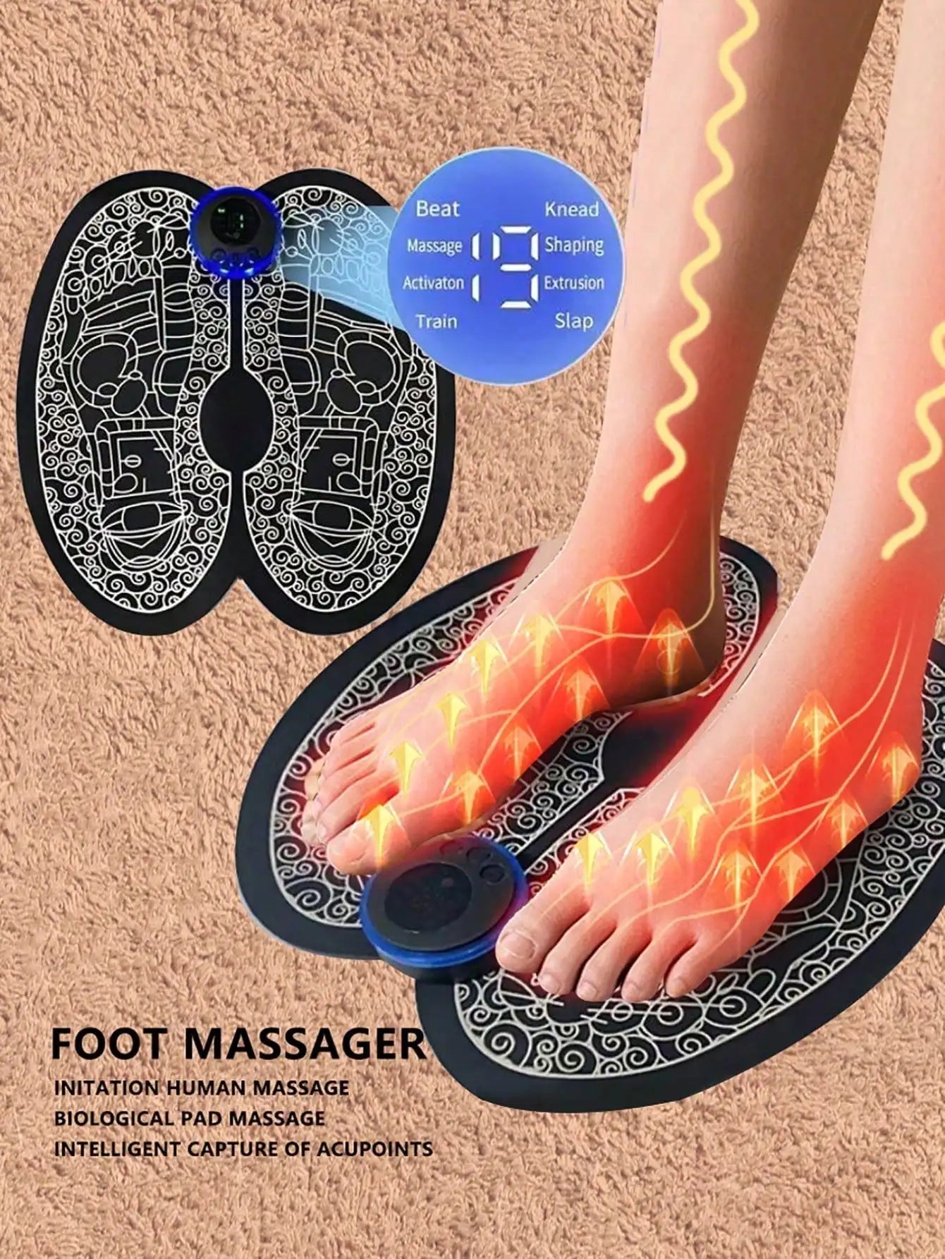 Massageador Elétrico para Relaxamento Muscular AXH