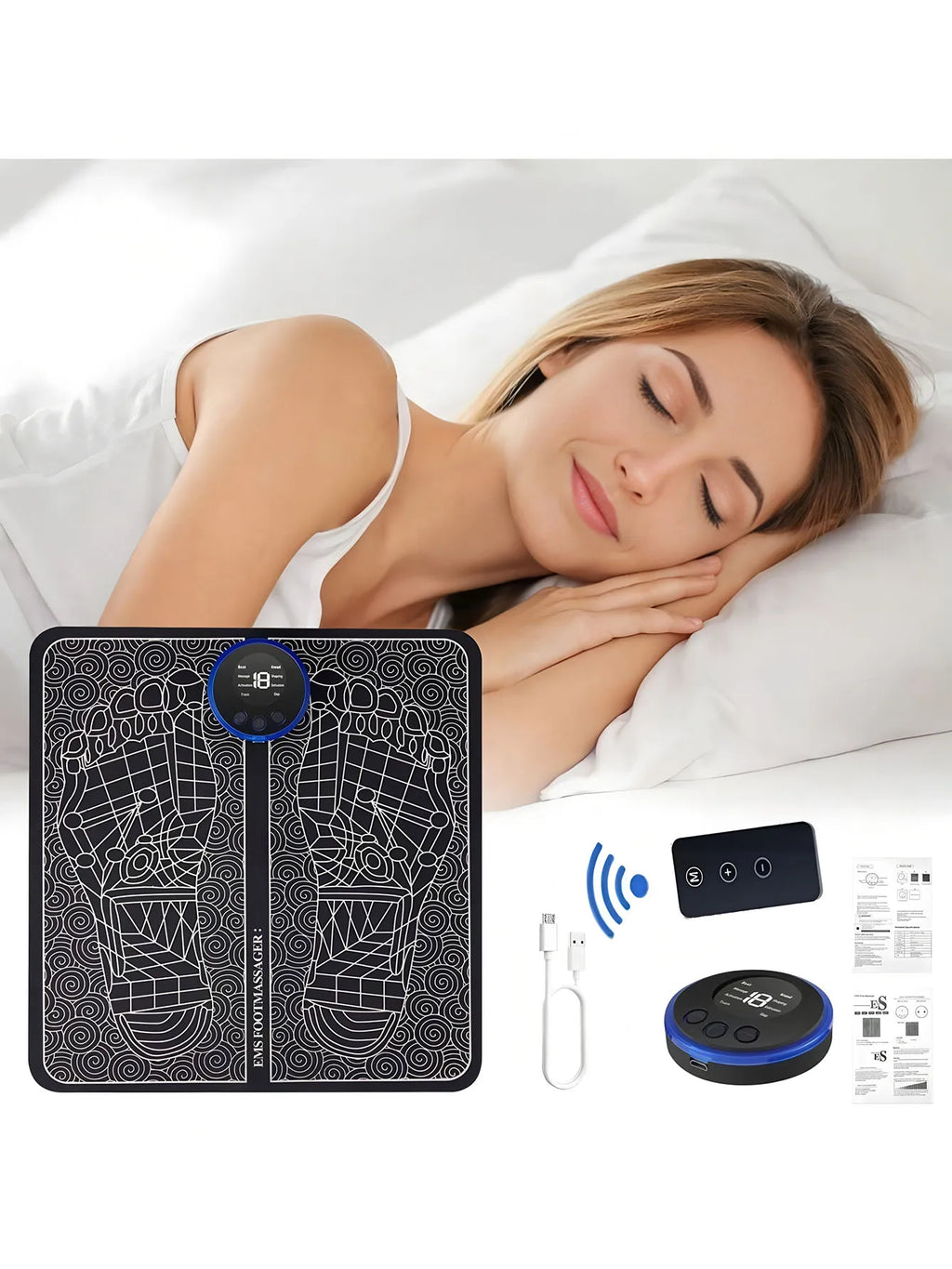 Massageador Elétrico para Relaxamento Muscular AXH