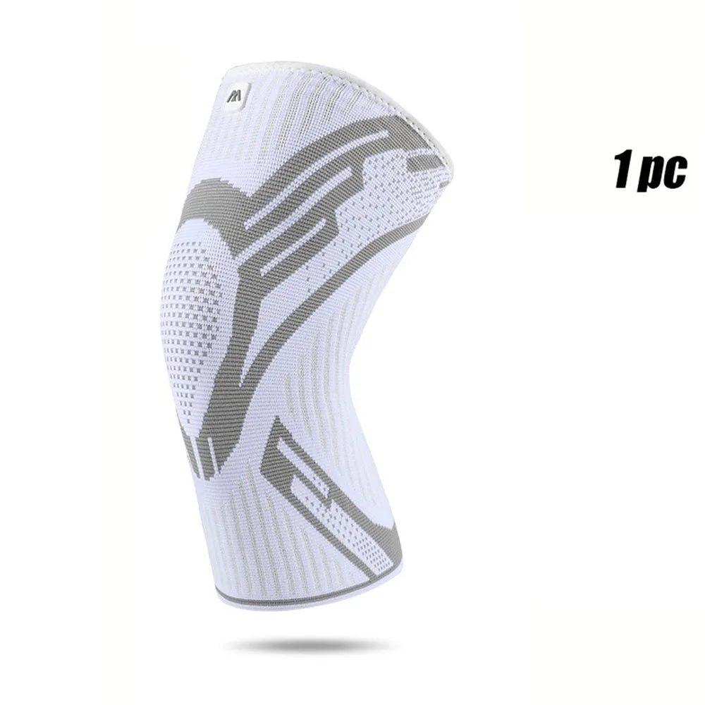Joelheira de Compressão Premium com Suporte Articular e Estabilização Desportiva