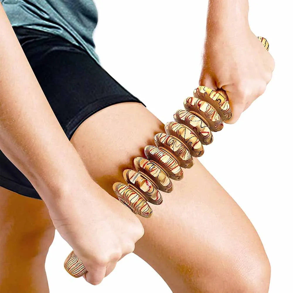 Massageador Corporal em Madeira Natural