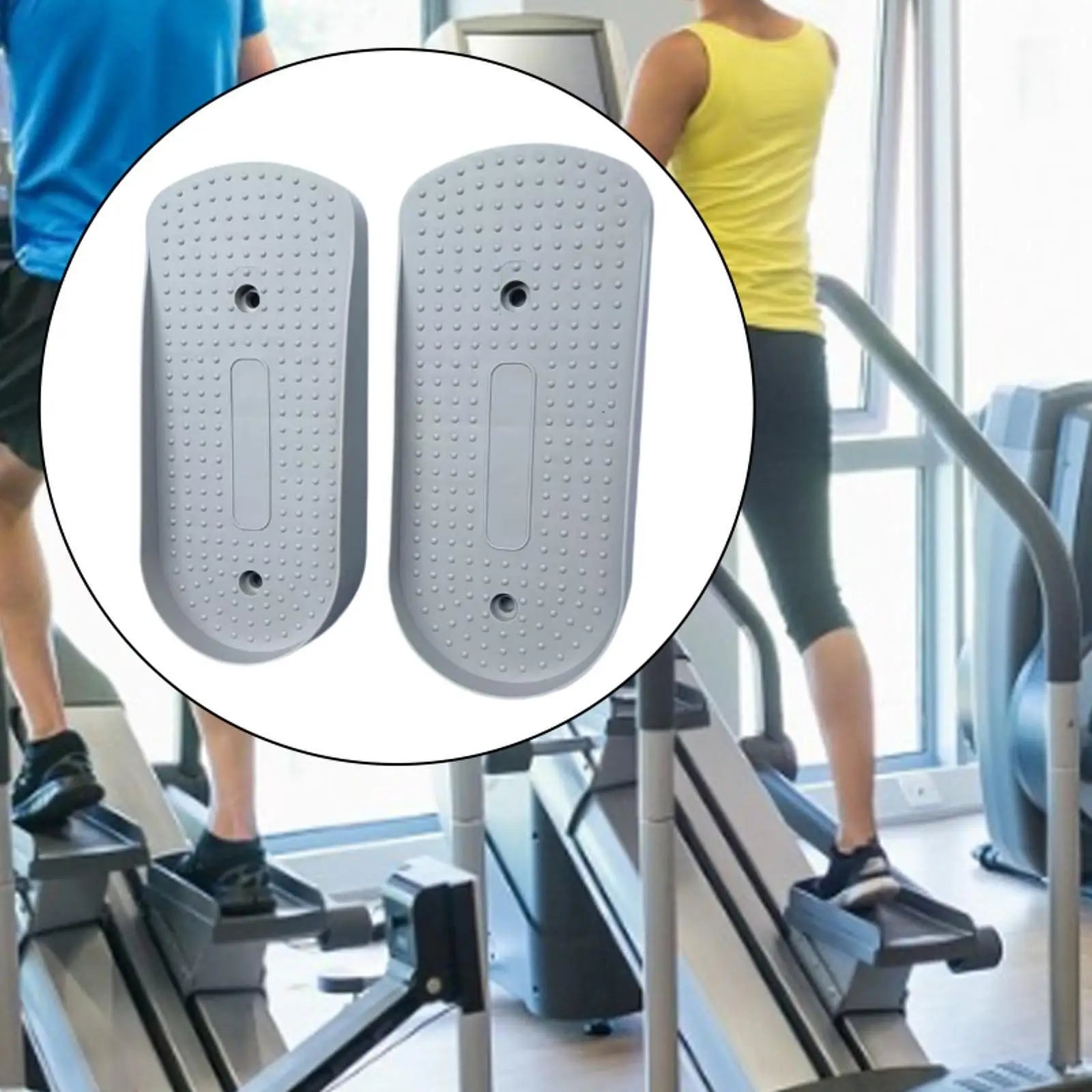 Pedais Antiderrapantes para Máquina de Step | Acessórios Profissionais para Treino Fitness, Ginásio e Reposição de Equipamento