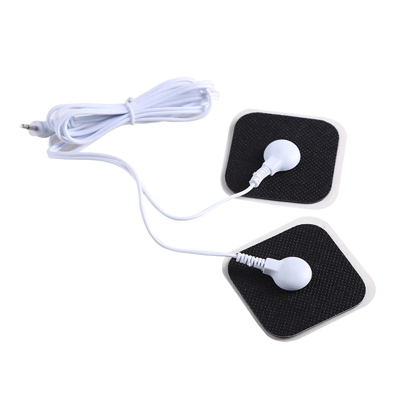 Eletrodos adesivos reutilizáveis de 5*5cm para máquina TENS, EMS