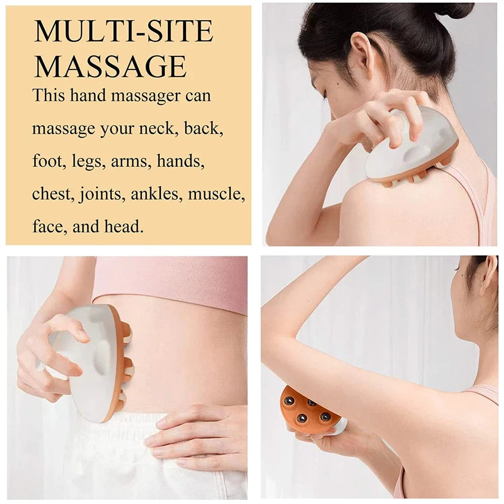 Massageador Corporal Profissional com Rolos e 7 Esferas