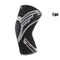 Joelheira de Compressão Premium com Suporte Articular e Estabilização Desportiva