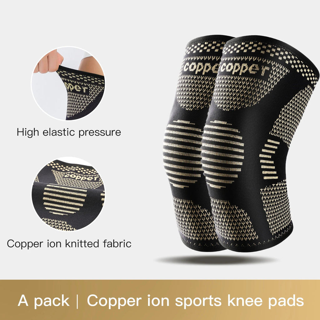 Copper Knee Brace for Arthritis Pain Support-Copper Knee Sleeve for knee pain Compression sleeve for Sports,Knee Pain Relief