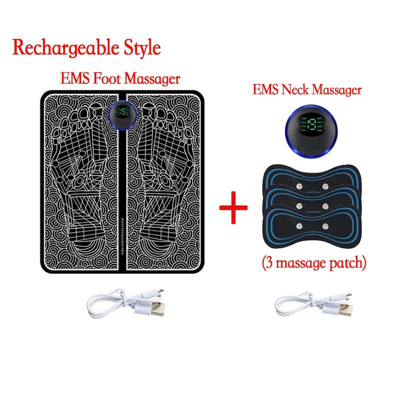 Massageador Digital para Pés com Controlo Remoto