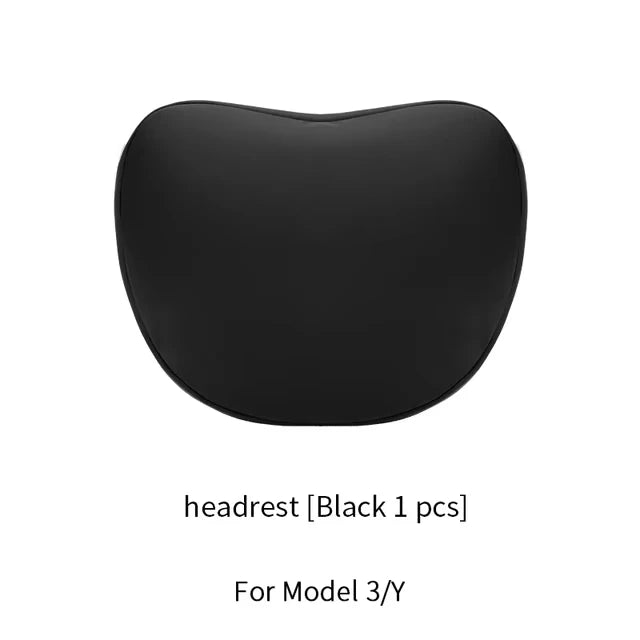 Almofada de Apoio Cervical e Lombar com Acabamento Premium para Tesla