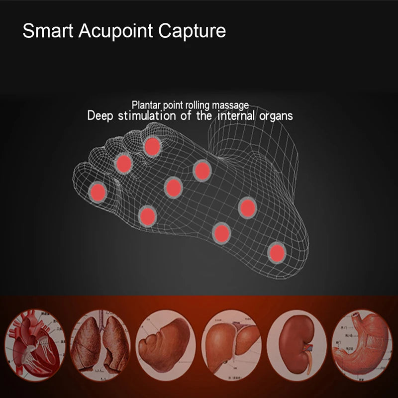Massageador Digital para Pés com Controlo Remoto