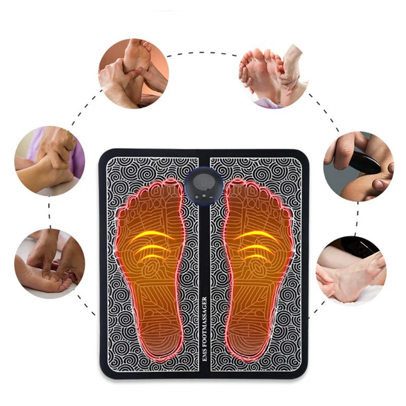 Massageador Digital para Pés com Controlo Remoto