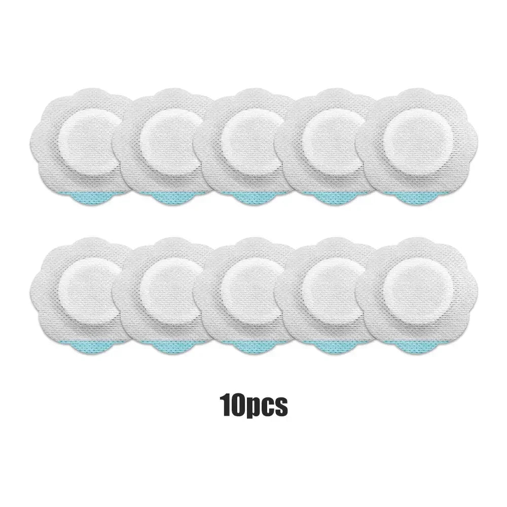 Adesivos Descartáveis para Aplicação de Óleo de Rícino