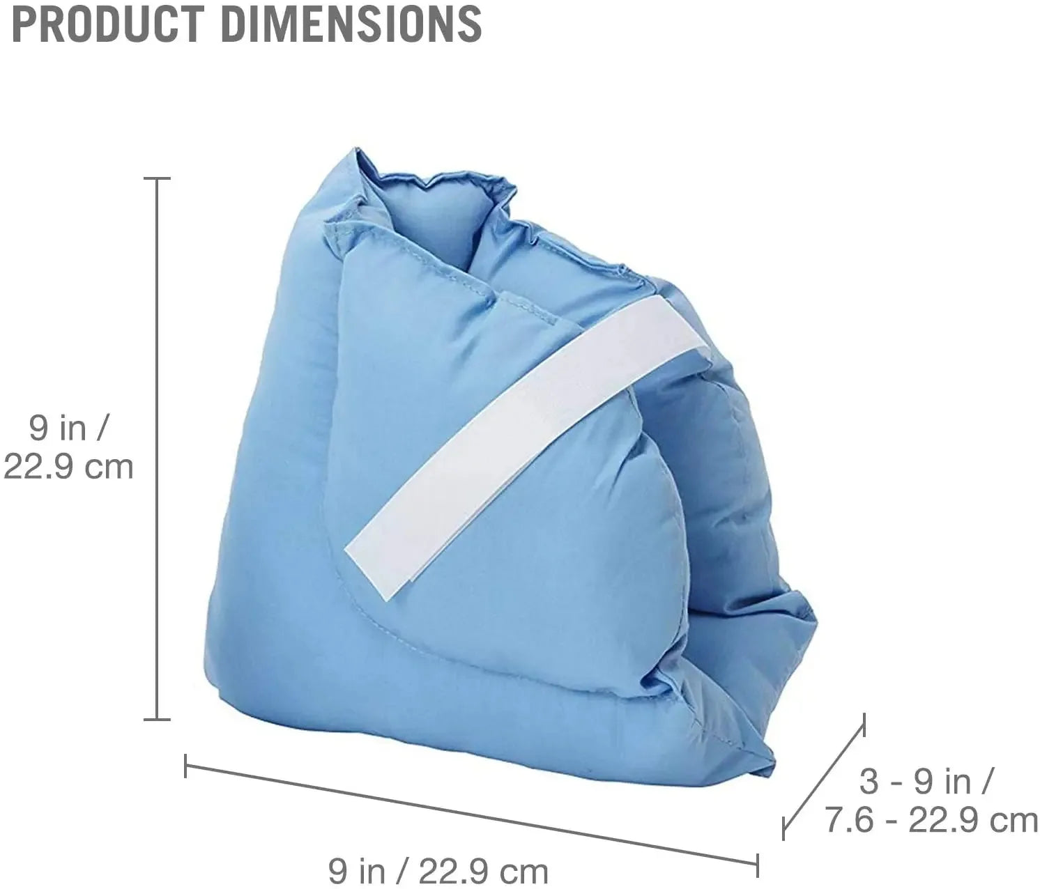 Almofada Ortopédica Ajustável para Calcanhar e Tornozelo | Suporte Ergonómico, Amortecimento e Proteção Diária