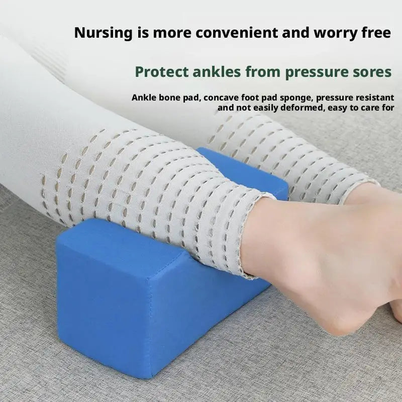 Supporting Sponge Pad Foot Raise Ankle Pillow Mat Anti Bedsore Cushion Elderly Bedridden Patient Disabled Leg Rest Elevating Pad