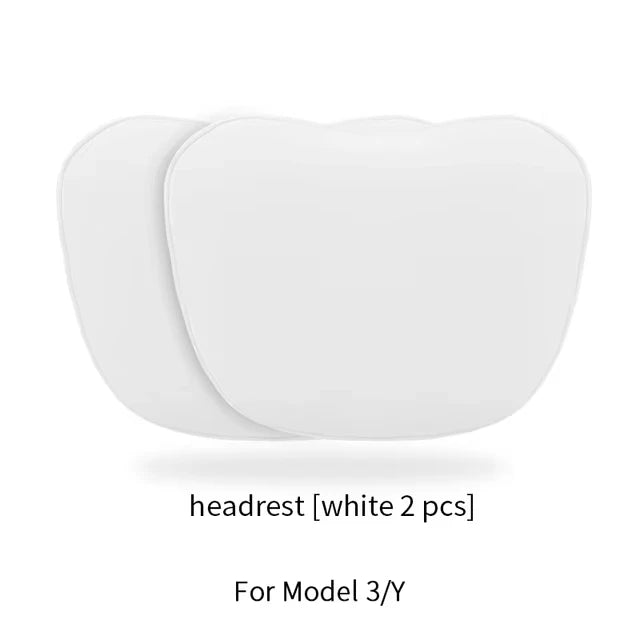 Almofada de Apoio Cervical e Lombar com Acabamento Premium para Tesla