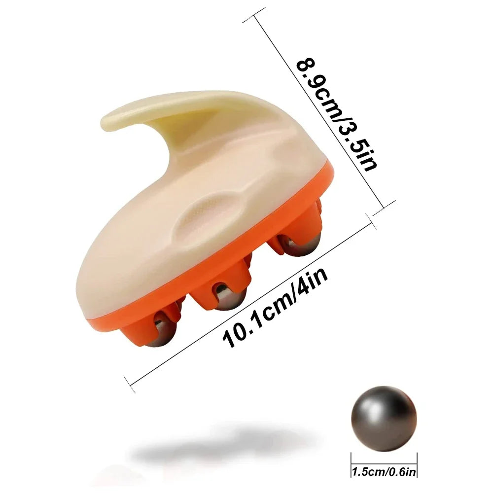Massageador Corporal Profissional com Rolos e 7 Esferas