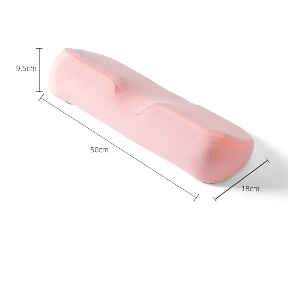 Almofada Cervical Ergonómica de Espuma de Memória | Suporte para Dormir de Lado, Costas e Barriga