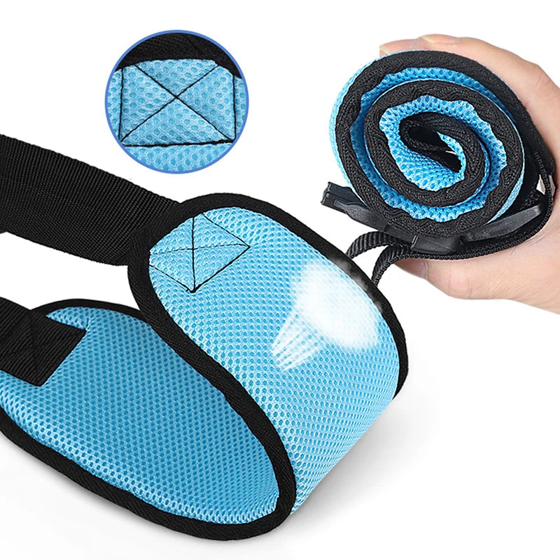 Adjustable Wheelchair Seat Belt Thicken Breathable Comfortable Cushion Straps Elderly Patients Safety Harness Braces Supports