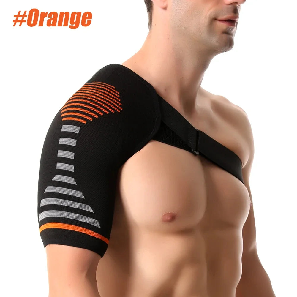 Ombreira Ortopédica de Compressão com Tecnologia PowerKnit | Suporte para Lesões da Coifa dos Rotadores, Estabilidade e Recuperação do Ombro