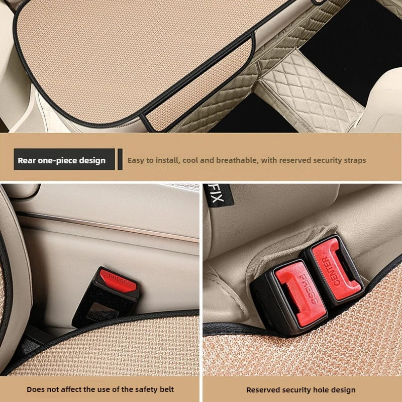 Capa Conforto Premium para Banco Traseiro – Respirável, Antiderrapante e Resistente ao Desgaste