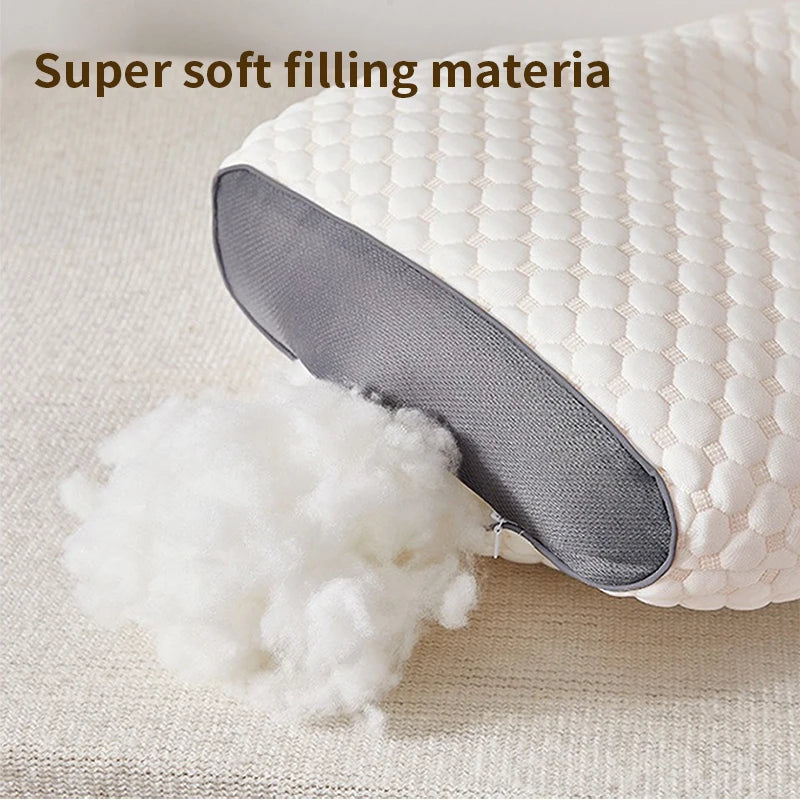 Almofada Cervical Ortopédica com Fibra de Soja | Massagem SPA e Proteção do Pescoço