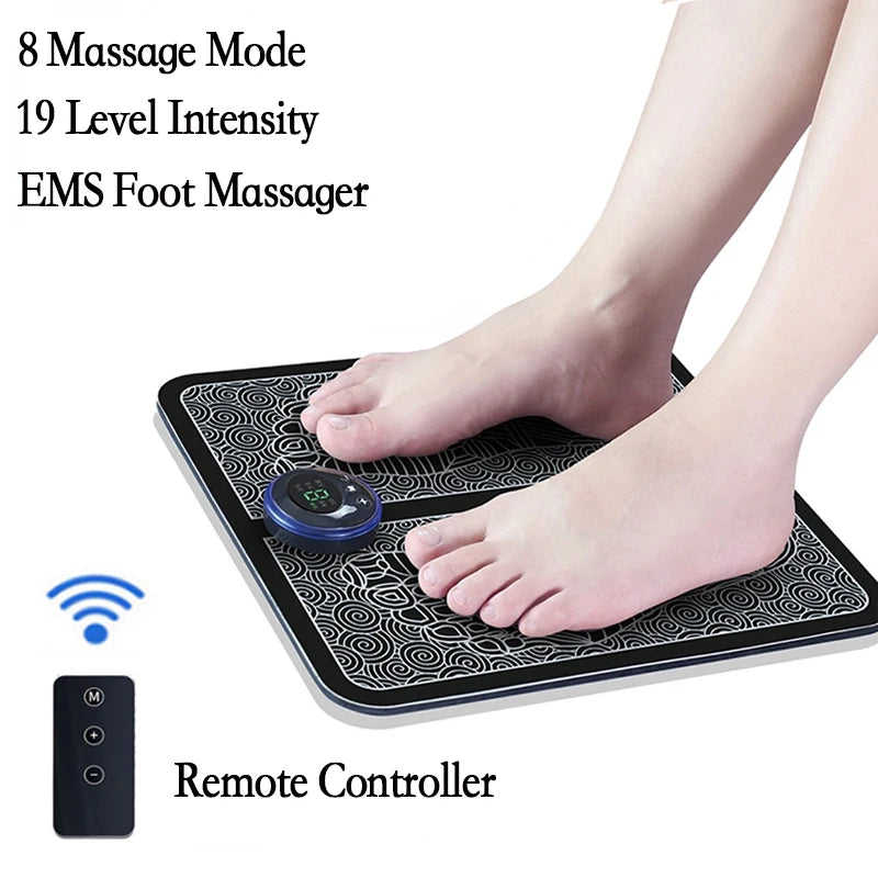 Massageador Digital para Pés com Controlo Remoto