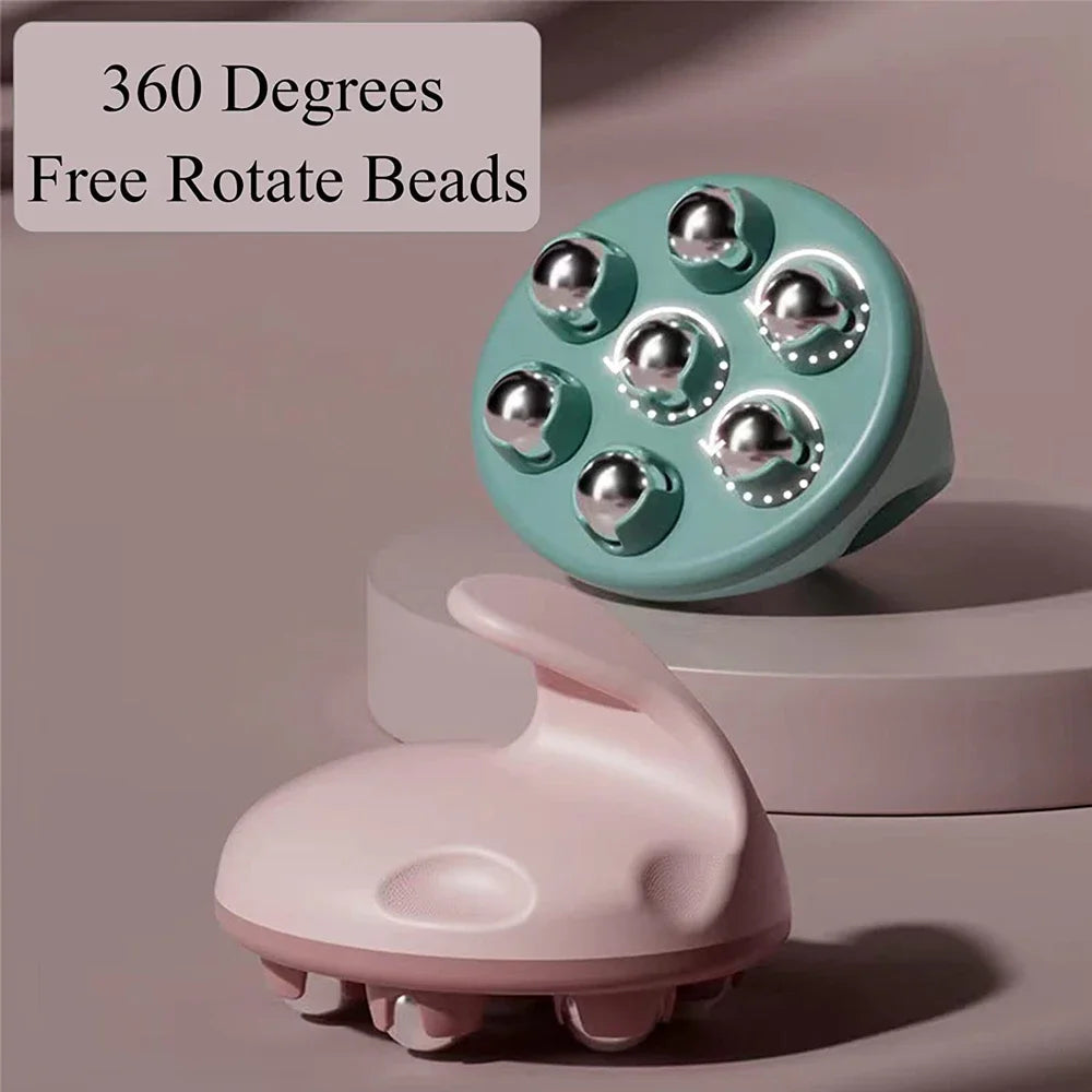 Massageador Corporal Profissional com Rolos e 7 Esferas