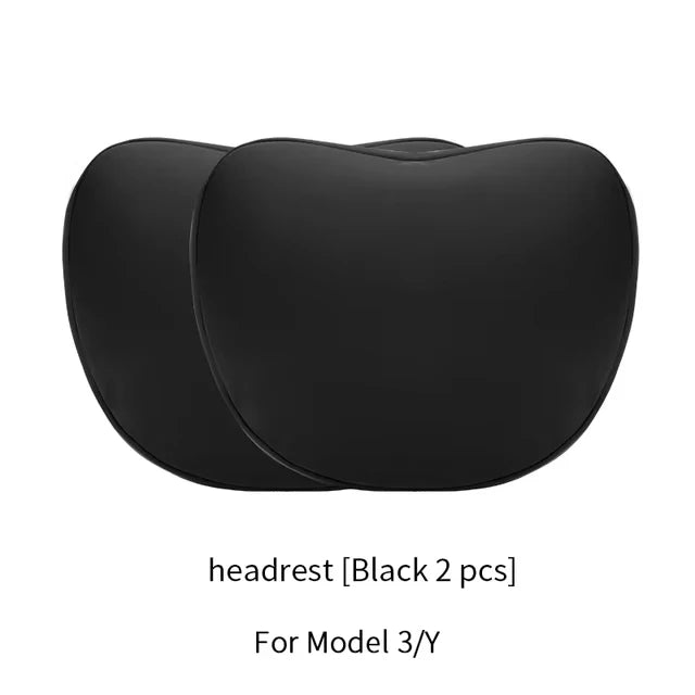 Almofada de Apoio Cervical e Lombar com Acabamento Premium para Tesla
