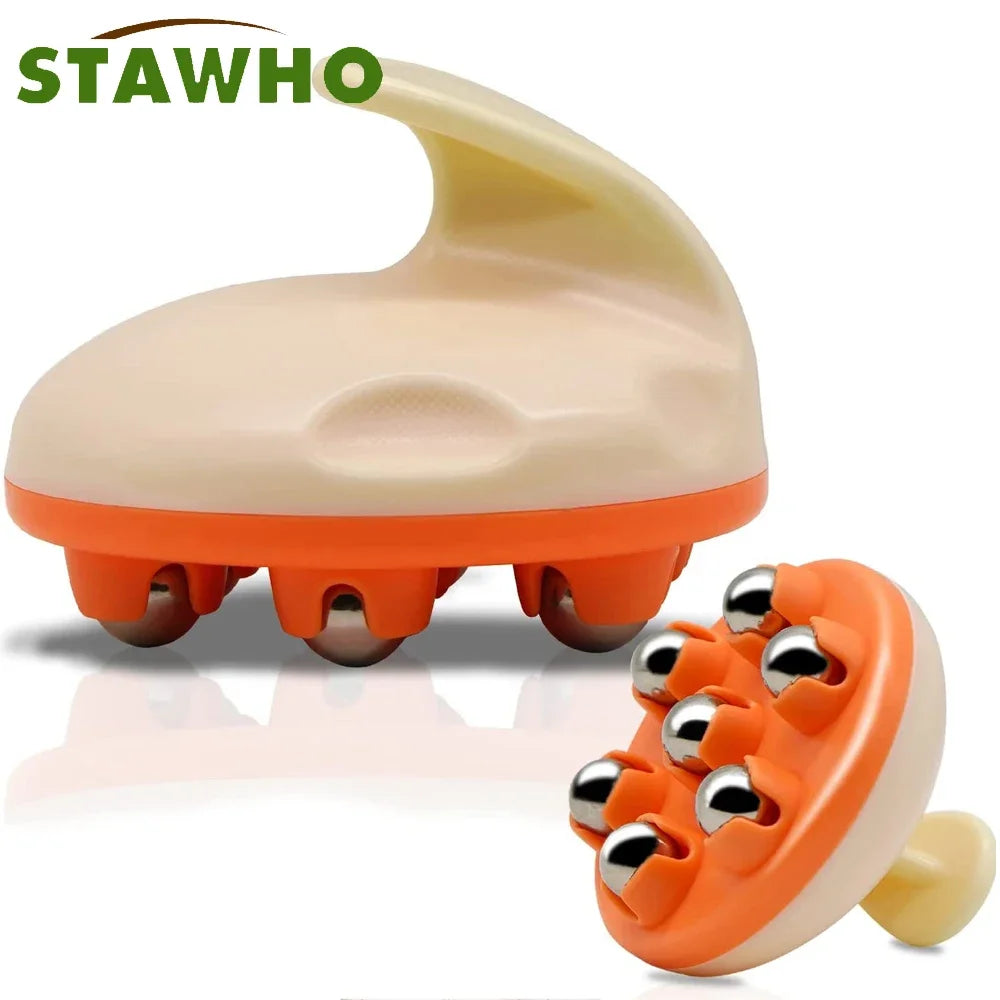 Massageador Corporal Profissional com Rolos e 7 Esferas