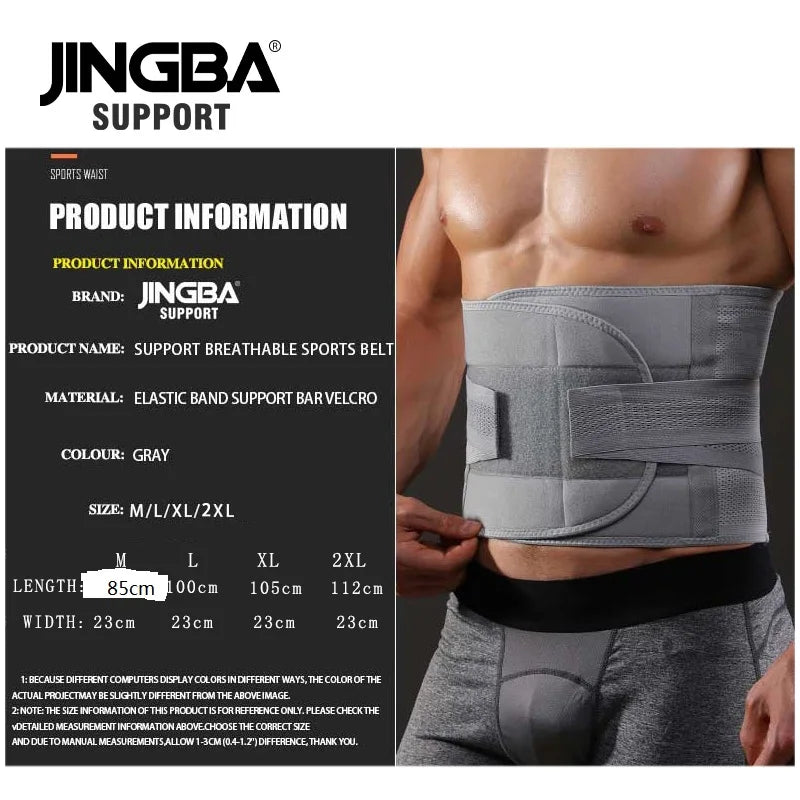Cinto de Compressão Abdominal com Suporte Lombar para Treino e Estabilidade
