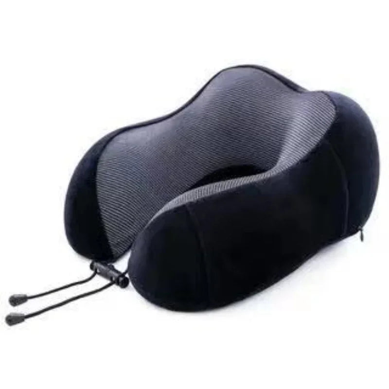 Almofada Cervical em Espuma de Memória em U | Massagem, Viagem e Suporte do Pescoço