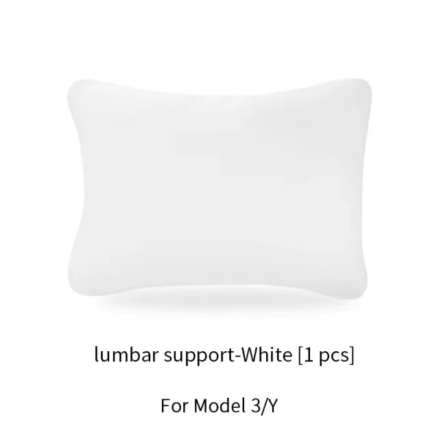 Almofada de Apoio Cervical e Lombar com Acabamento Premium para Tesla